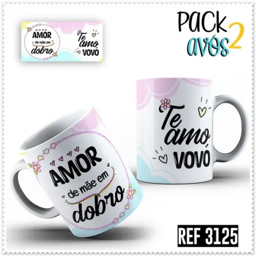 Arquivo Digital Arte Caneca Dia dos Avós