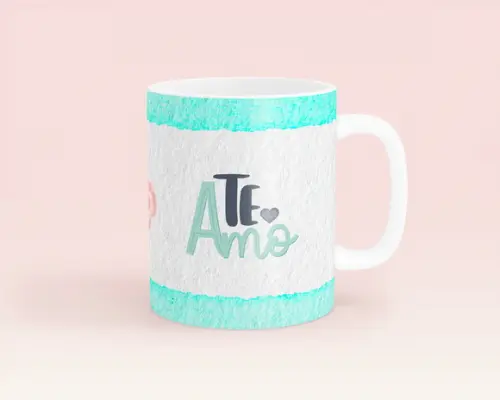 Arquivo Digital Arte Caneca Dia dos Namorados