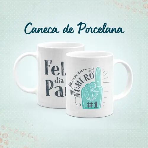 Arquivo Digital Arte Caneca Dia dos Pais