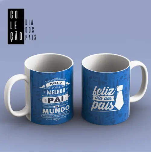 Arquivo Digital Arte Caneca Dia dos Pais