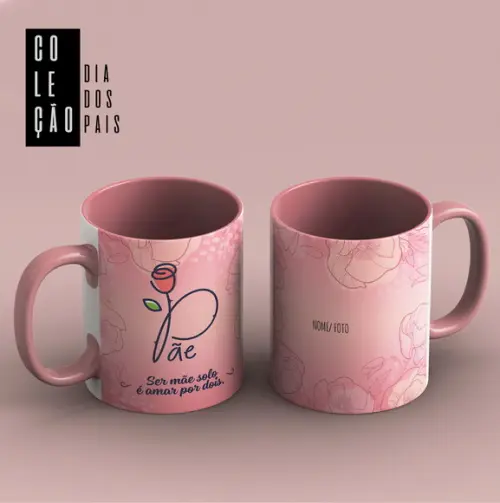 Arquivo Digital Arte Caneca Dia dos Pais