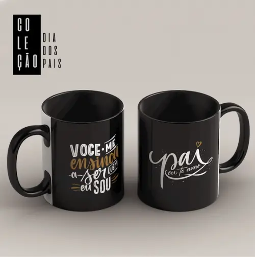 Arquivo Digital Arte Caneca Dia dos Pais