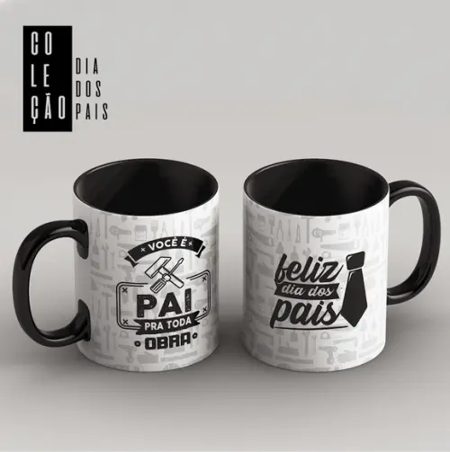 Arquivo Digital Arte Caneca Dia dos Pais