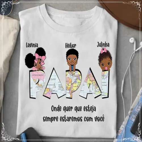 Arquivo Digital Arte Caneca e Camiseta Dia dos Pais