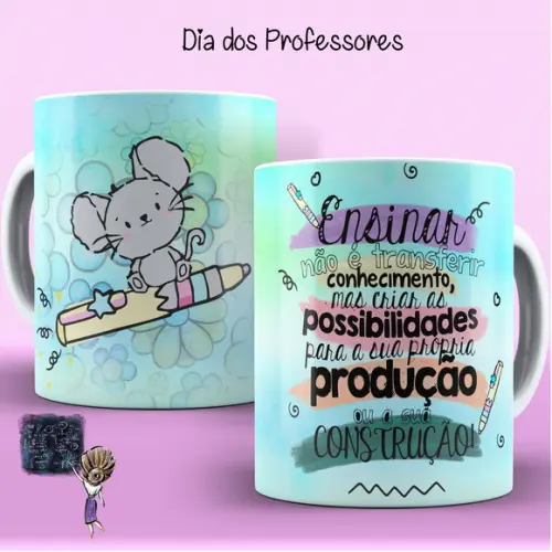 Arquivo Digital Arte Caneca Dia dos Professores