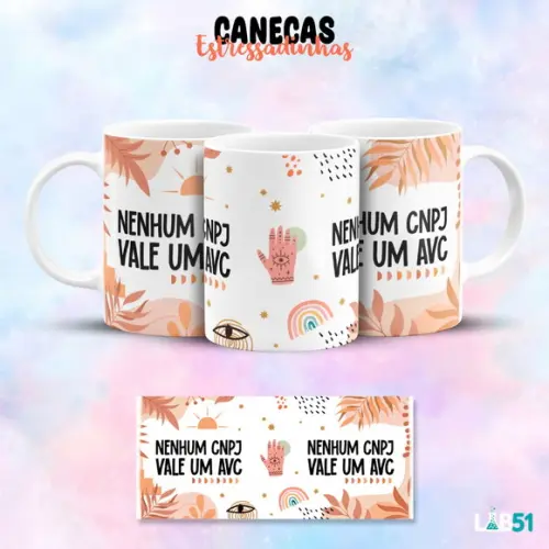 Arquivo Digital Arte Caneca Frases