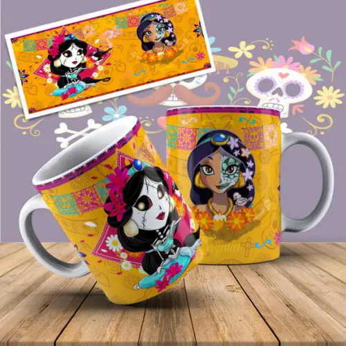 Arquivo Digital Arte Caneca Halloween
