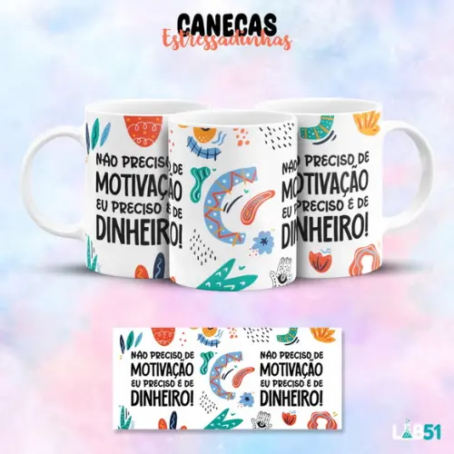Arquivo Digital Arte Caneca Frases