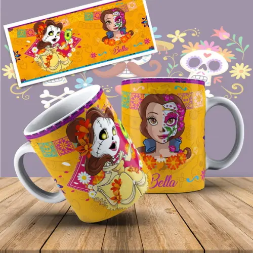 Arquivo Digital Arte Caneca Halloween