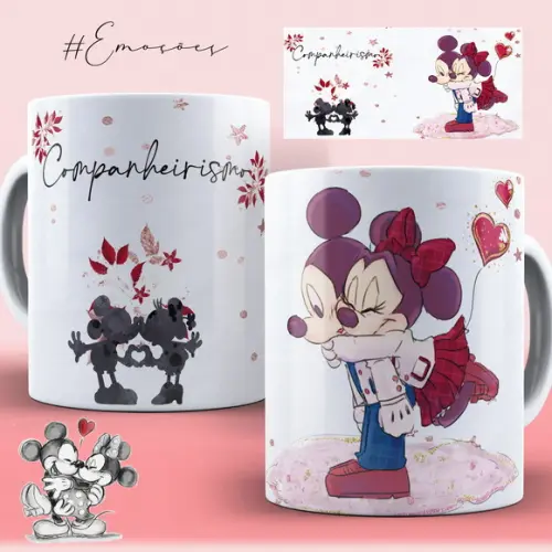 Arquivo Digital Arte Caneca Mickey