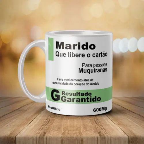 Arquivo Digital Arte Caneca Remédio