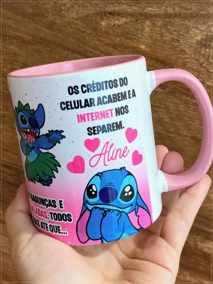 Arquivo Digital Arte Caneca Stich