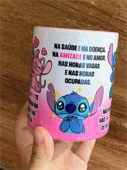 Arquivo Digital Arte Caneca Stich