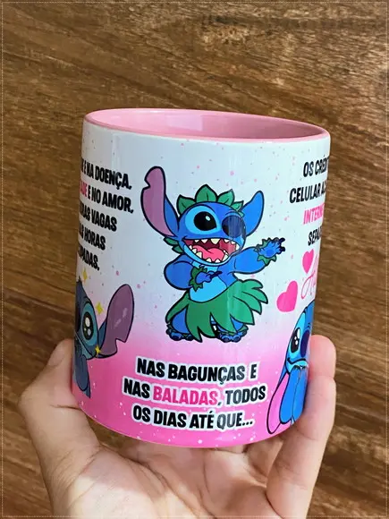 Arquivo Digital Arte Caneca Stich
