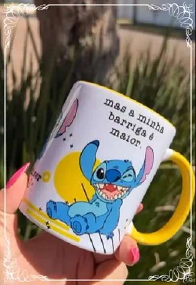 Arquivo Digital Arte Caneca Stich