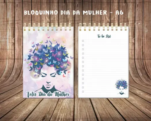 Arquivo Digital Bloco anotação Dia das Mulheres