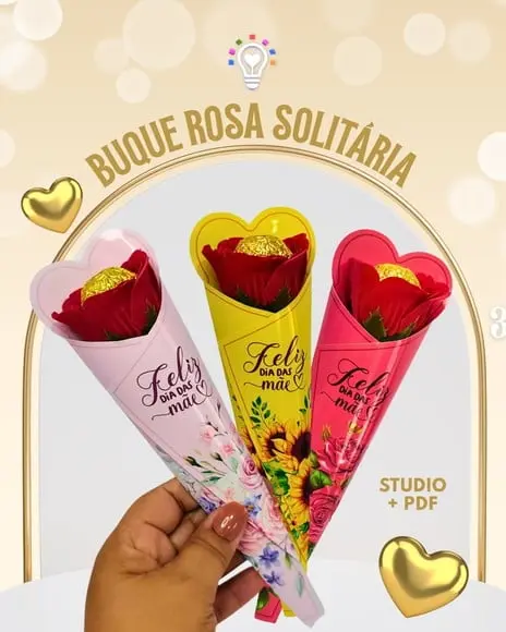 Arquivo Digital Buquê Dia das Mães