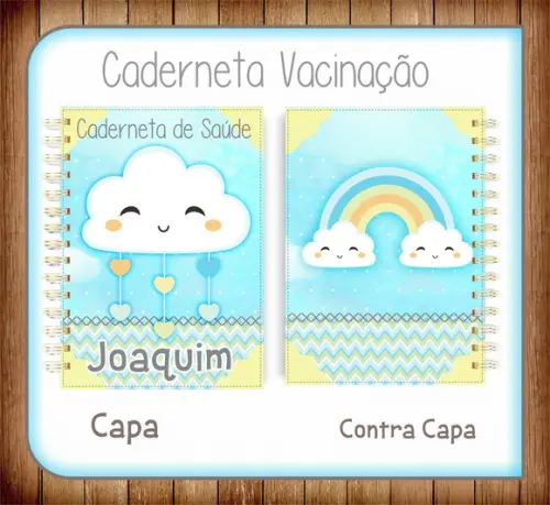 Arquivo Digital Caderneta Saúde Chuva de Amor Menino