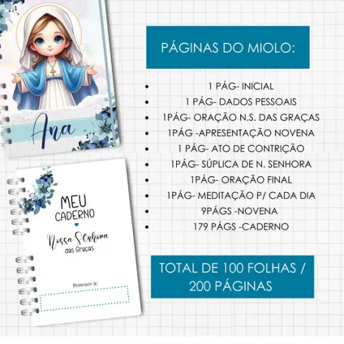 Arquivo Digital Caderno Novena N.s. das Graças