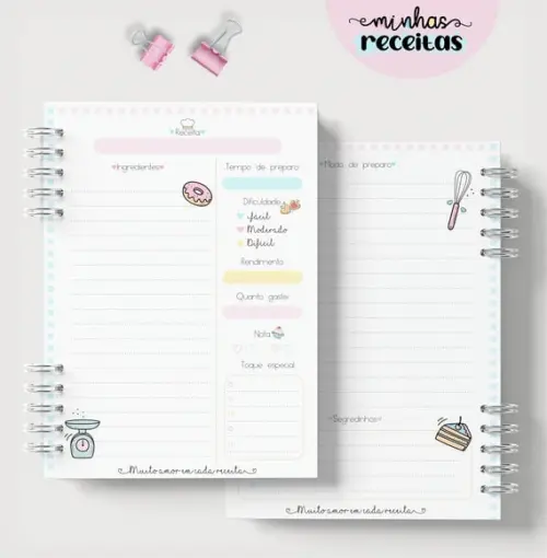 Arquivo Digital Caderno Receita