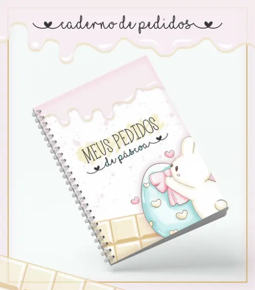 Arquivo Digital Caderno Pedidos Páscoa