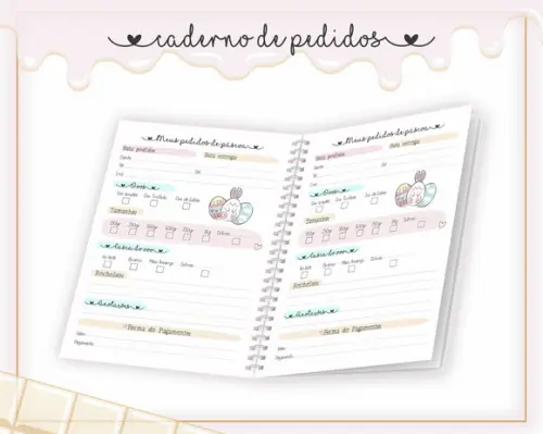 Arquivo Digital Caderno Pedidos Páscoa