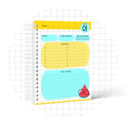 Arquivo Digital Caderno Receita do Bebê menino