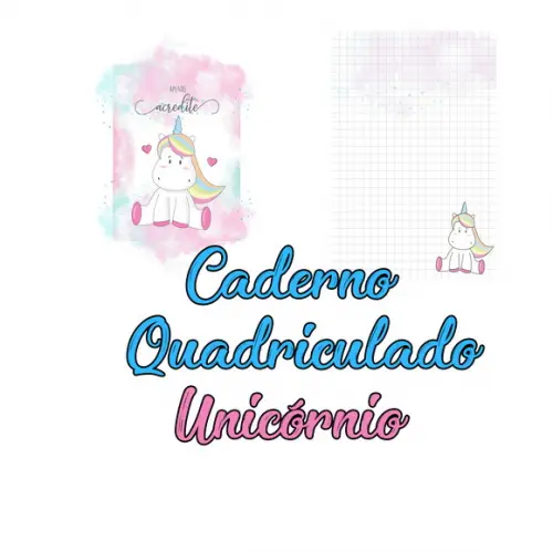 Arquivo Digital Caderno Unicórnio