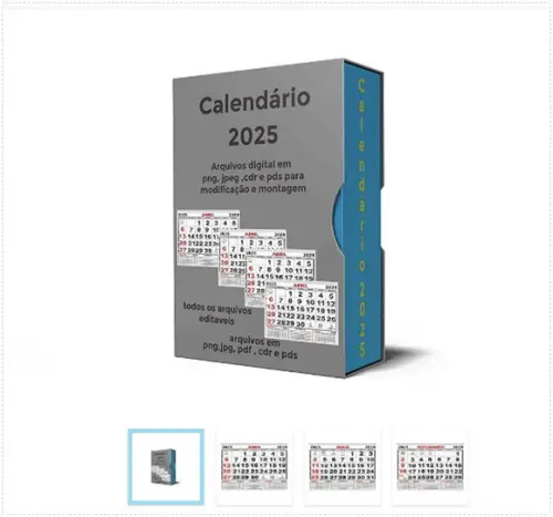Arquivo Digital Calendário 2025