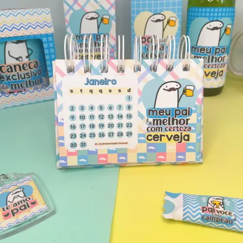 Arquivo Digital Calendário De Mesa Pai 2023
