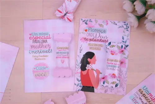 Arquivo Digital Cartão Bala Dia das Mulheres