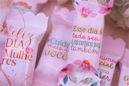 Arquivo Digital Cartão Bala Dia das Mulheres