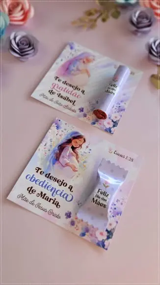 Arquivo Digital Cartão Balinhas Mãe