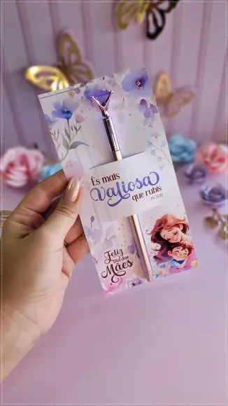 Arquivo Digital Cartão Lápis Dia das Mães