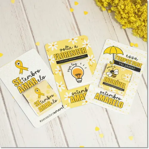 Arquivo Digital Cartão Chocolate Setembro Amarelo