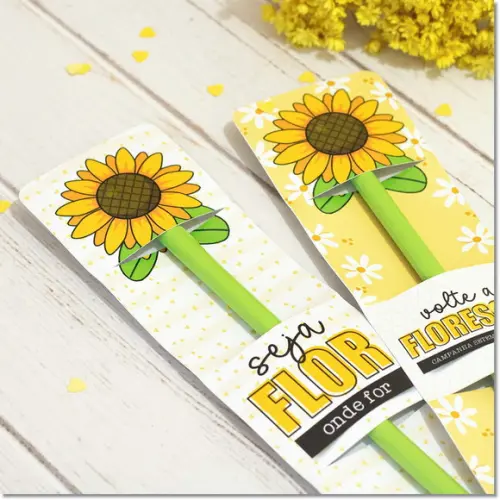 Arquivo Digital Cartão Lápis Setembro Amarelo