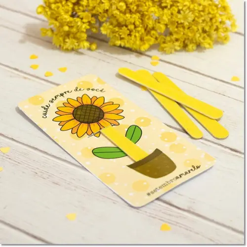 Arquivo Digital Cartão Lixa Setembro Amarelo