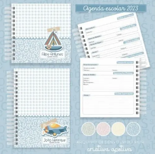 Arquivo Digital Combo Agenda Escolar 2023