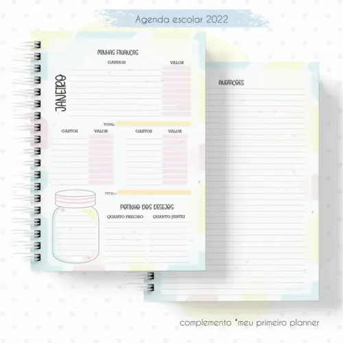 Arquivo Digital Combo Agenda Escolar 2022