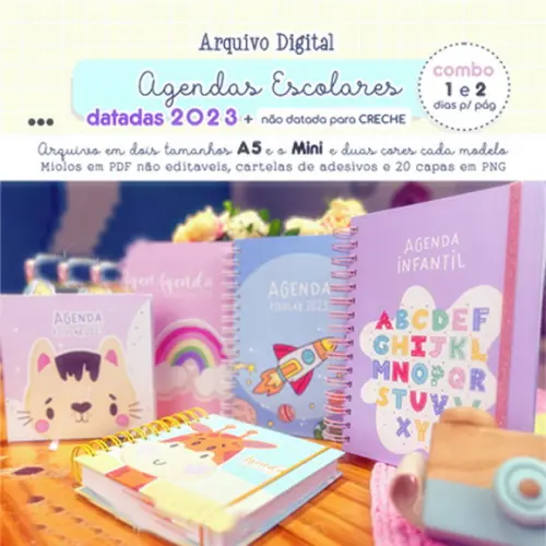 Arquivo Digital Combo Agenda Escolar 2023