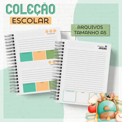 Arquivo Digital Combo Agenda Escolar 2024