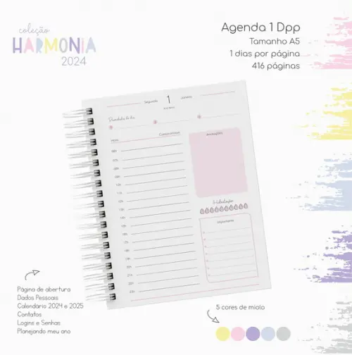 Arquivo Digital Combo Agenda Harmonia 2024