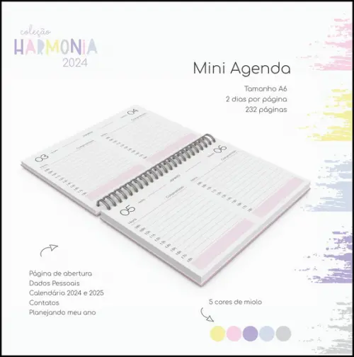Arquivo Digital Combo Agenda Harmonia 2024