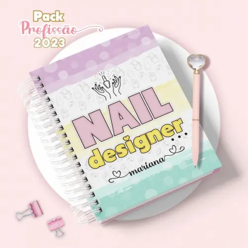 Arquivo Digital Combo Agenda Nail Designer 2023