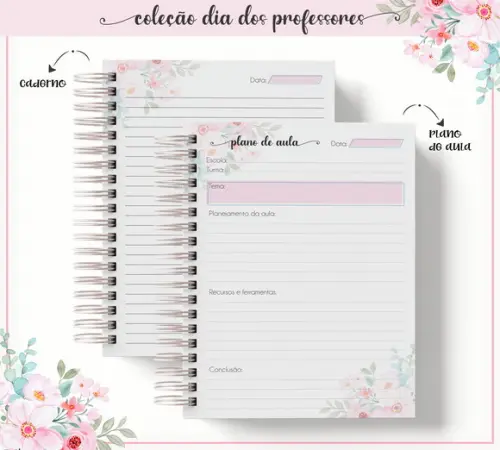 Arquivo Digital Combo Agenda Professora 2022