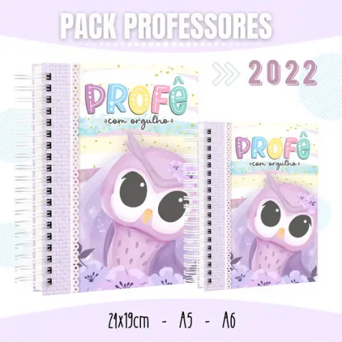 Arquivo Digital Combo Agenda Professora 2022
