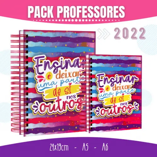 Arquivo Digital Combo Agenda Professora 2022