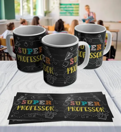 Arquivo Digital Combo Arte Caneca Dia dos Professores