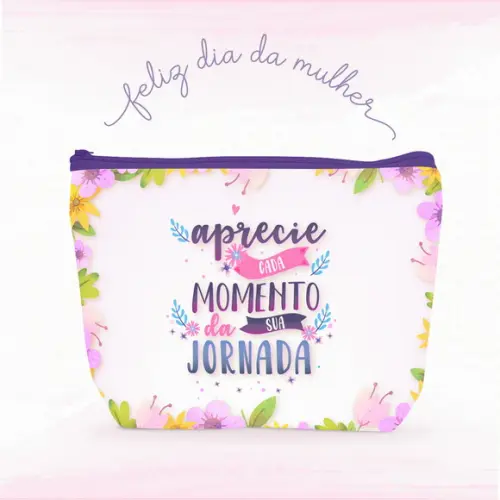 Arquivo Digital Combo Arte Necessaire Dia das Mulheres