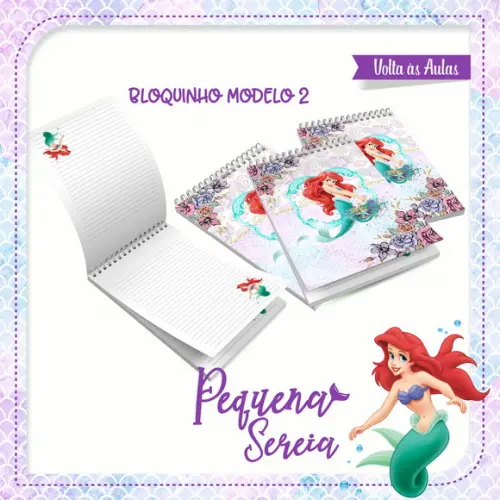 ARQUIVO DIGITAL COMBO CADERNO + BLOQUINHO ARIEL